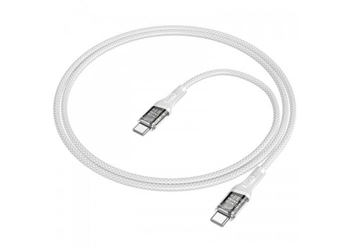 Дата кабель Hoco U111 Discovery Edition Type-C to Type-C 60W (1.2m)