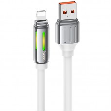 Дата кабель Hoco U136 Prize USB to Lightning 2.4A (1.2m)  White - 00000074181_1