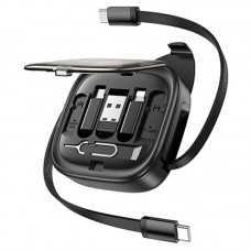 Дата кабель Hoco U140 with cable set 5in1 60W (0.95m)  Black - 00000084979_1