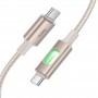 Дата кабель Hoco U144 New Type-C to Type-C 60W (1.2m)
