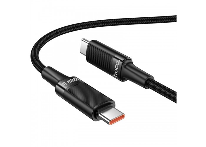 Дата кабель Hoco U153 Extreme Type-C to Type-C 100W (1.2m)
