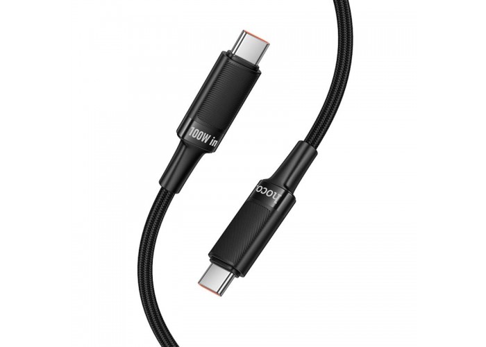 Дата кабель Hoco U153 Extreme Type-C to Type-C 100W (1.2m)