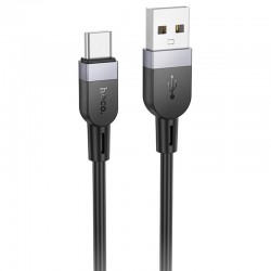 Дата кабель Hoco X109 Energy silicone USB to Type-C (2m)  Black - 00000081688_1