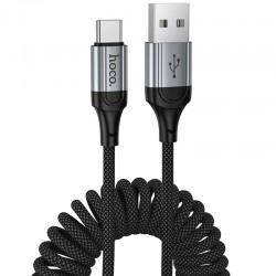 Дата кабель Hoco X121 Nuevo USB to Type-C 3A (1.5m)  Black - 00000082080_1