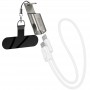 Дата кабель Hoco X126 Experto Type-C to Lightning 30W + Phone Holder & Lanyard (0.35m)