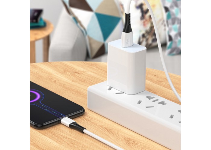 Дата кабель Hoco X82 Silicone USB to MicroUSB (1m)