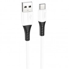 Дата кабель Hoco X82 Silicone USB to Type-C (1m)  White - 00000076278_1