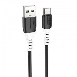 Дата кабель Hoco X82 Silicone USB to Type-C (1m)  Black - 00000076278_2