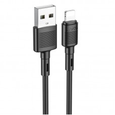 Дата кабель Hoco X83 Victory USB to Lightning (1m)  Black - 00000066069_1