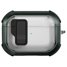 Футляр протиударний Locking Button для навушників Airpods Pro  Apple Green - 00000079159_1