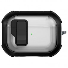 Футляр протиударний Locking Button для навушників Airpods Pro  Black - 00000079159_2
