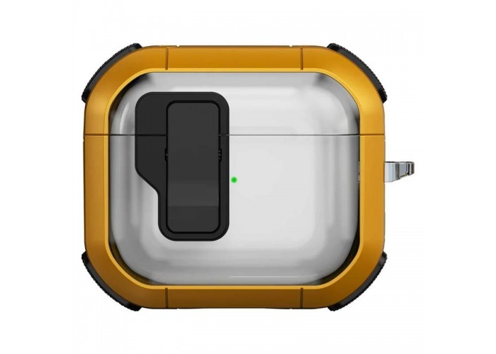 Футляр протиударний Locking Button для навушників Airpods Pro 3
