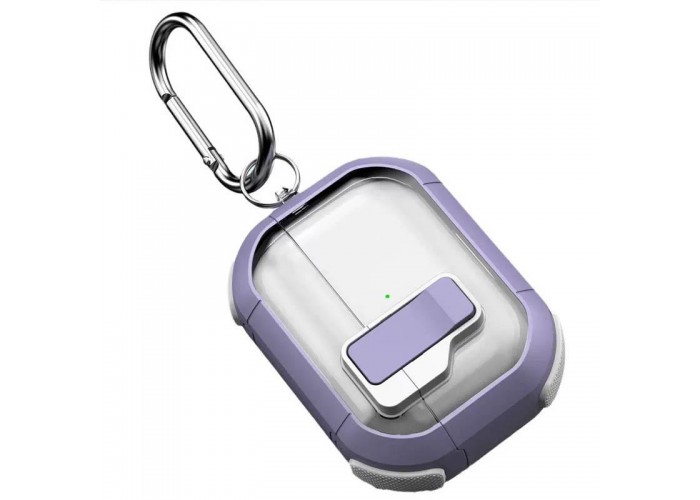 Футляр протиударний Locking Button для навушників Airpods Pro 3