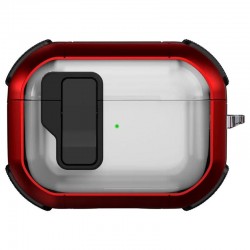 Футляр протиударний Locking Button для навушників Airpods Pro 3  Red - 00000083963_6