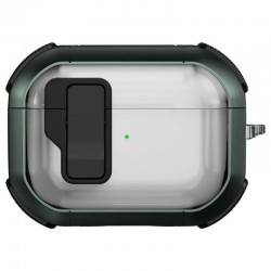 Футляр протиударний Locking Button для навушників Airpods Pro 3  Apple Green - 00000083963_1