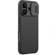 Карбонова накладка Nillkin CamShield Pro Magnetic для Apple iPhone 17 (6.3")  Black - 00000081035_1