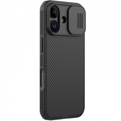Карбонова накладка Nillkin CamShield Pro Magnetic для Apple iPhone 17 (6.3")  Black - 00000081035_1