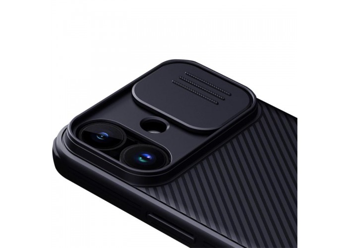 Карбонова накладка Nillkin CamShield Pro Magnetic для Apple iPhone 17 (6.3
