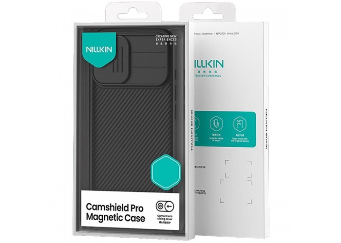 Карбонова накладка Nillkin CamShield Pro Magnetic для Apple iPhone 17 (6.3