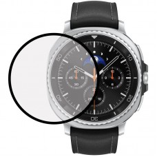 Полімерна плівка 3D (full glue) (тех.пак) для Samsung Galaxy Watch 8 44mm  Чорний - 00000080589_1