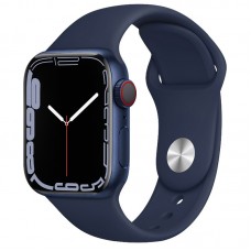 Ремінець Hoco WA01 Flexible series Apple watch (42/44/45/49mm)  Deep Blue - 00000064509_8