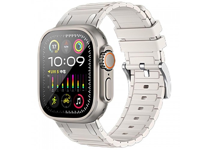 Ремінець Hoco WA35 Emir series thickened silicone strap для Apple watch 44/45/46/49mm