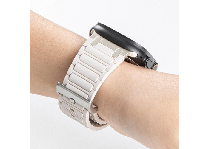Ремінець Hoco WA35 Emir series thickened silicone strap для Apple watch 44/45/46/49mm