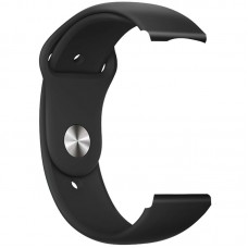 Ремінець Hoco WH11 Flexible series classic silicone strap для Smart Watch 20mm  Black - 00000080234_1