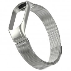 Ремінець Milanese Loop Design для Xiaomi Mi Band 9 (Global)  Silver - 00000077057_6