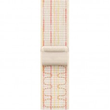 Ремінець Nylon Sport Loop для Apple Watch 38/40/41/42mm(ser.10)  Starlight / Pink - 00000082157_5