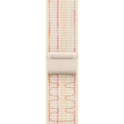 Ремінець Nylon Sport Loop для Apple Watch 38/40/41/42mm(ser.10)  Starlight / Pink - 00000082157_5