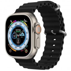 Ремінець Ocean Band для Apple Watch 38/40/41/42mm(ser.10)  Чорний / Black - 00000080398_12