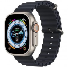 Ремінець Ocean Band для Apple Watch 38/40/41/42mm(ser.10)  Чорний / Midnight - 00000080398_13