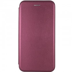 Шкіряний чохол-книжка Classy для Samsung Galaxy A04s  Бордовий - 00000058196_2