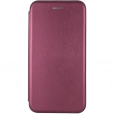 Шкіряний чохол-книжка Classy для Samsung Galaxy A11  Бордовий - 00000036232_2