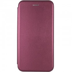 Шкіряний чохол-книжка Classy для TECNO Spark Go 3  Бордовий - 00000086700_4