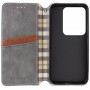 Шкіряний чохол-книжка GETMAN Cubic (PU) для Motorola Edge 50 Fusion
