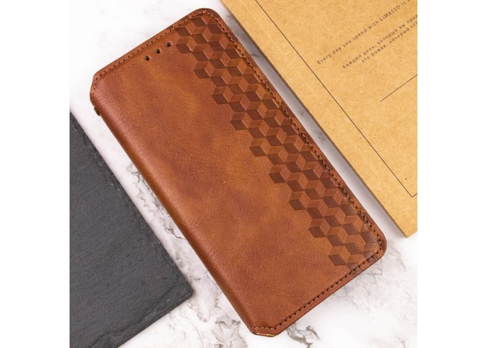 Шкіряний чохол-книжка GETMAN Cubic (PU) для Realme 11 4G