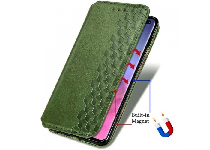 Шкіряний чохол-книжка GETMAN Cubic (PU) для Samsung Galaxy A12 / M12