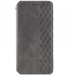 Шкіряний чохол-книжка GETMAN Cubic (PU) для Samsung Galaxy A57 5G  Сірий - 00000083960_4