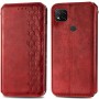 Шкіряний чохол-книжка GETMAN Cubic (PU) для Xiaomi Redmi 9C