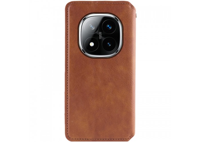 Шкіряний чохол-книжка GETMAN Cubic (PU) для Xiaomi Redmi Note 14 Pro 5G / 14 Pro+