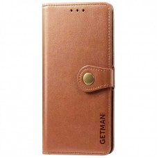Шкіряний чохол-книжка GETMAN Gallant (PU) для Motorola Moto G24 / G04 / E14  Коричневий - 00000070501_2
