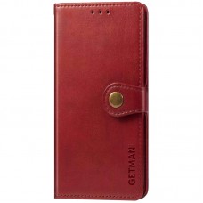 Шкіряний чохол-книжка GETMAN Gallant (PU) для Oppo A58 4G  Червоний - 00000066218_3