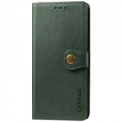 Шкіряний чохол-книжка GETMAN Gallant (PU) для Samsung Galaxy A04  Зелений - 00000058362_1