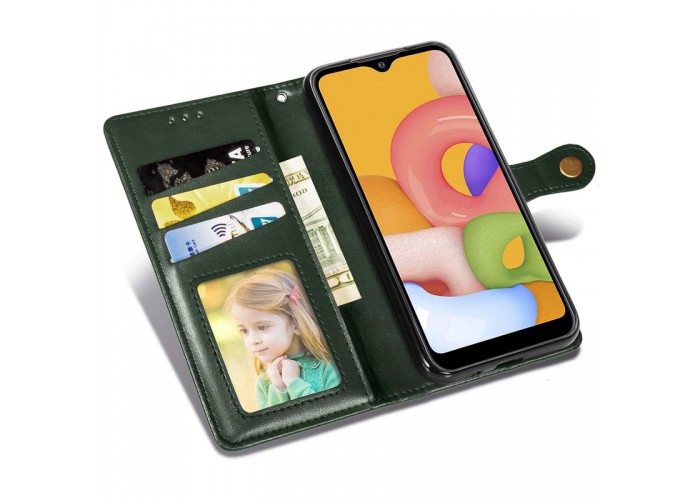 Шкіряний чохол-книжка GETMAN Gallant (PU) для Samsung Galaxy A04
