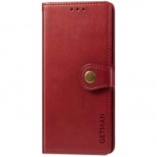 Шкіряний чохол-книжка GETMAN Gallant (PU) для Xiaomi Redmi 9  Червоний - 00000037521_3