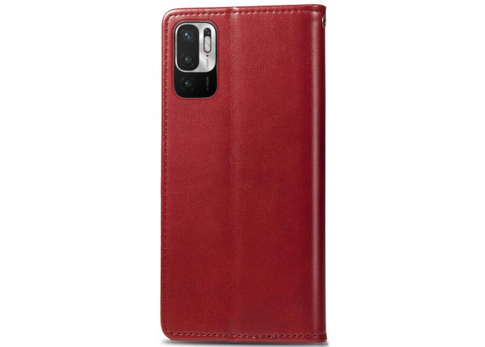 Шкіряний чохол-книжка GETMAN Gallant (PU) для Xiaomi Redmi Note 10 5G / Poco M3 Pro