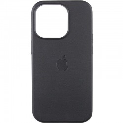Шкіряний чохол Leather Case (AAA) with MagSafe and Animation для Apple iPhone 13 Pro Max (6.7")  Midnight - 00000057149_18