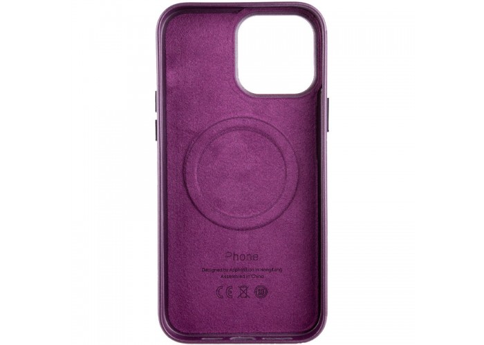 Шкіряний чохол Leather Case (AA Plus) with Magnetic Fit для Apple iPhone 13 Pro (6.1